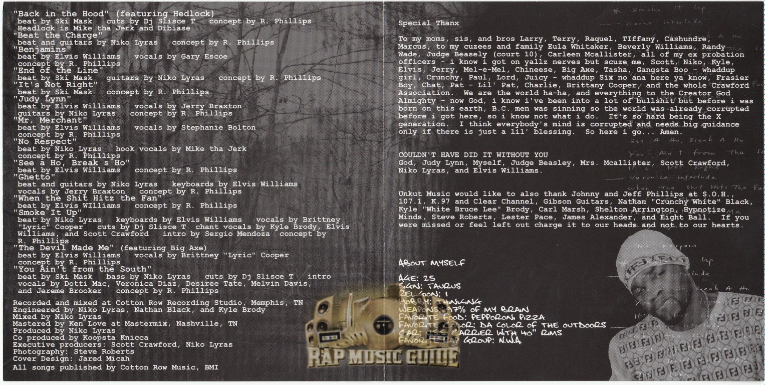 Koopsta Knicca - Da K Project: CD | Rap Music Guide
